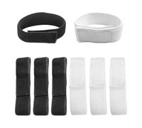 TYFGRT 4 Paia di Cinghie Elastiche in, Cinghie Elastiche per Pantaloni, Cinghie Elastiche per Bicicletta, Cinghie Elastiche per Stivali, Adatte per Ciclismo, Trekking E Campeggio