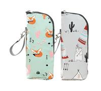 TYFGRT Confezione da 2 Borse Frigo per Biberon, Pratiche Borse per Biberon, Accessori per Biberon, Borse Porta Biberon, Accessori da Viaggio per Esterni
