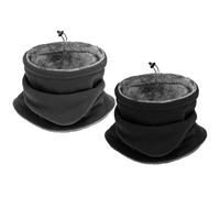 TYFGRT Confezione Da 2 Maschere In Pile, Maschere Regolabili, Maschere Calde, Maschere Antivento E Antipolvere, Maschere Invernali Multifunzionali, Adatte Per Ciclismo, Sci E Alpinismo