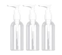 TYFGRT Confezione da 3 Flaconi per Lozione, Flaconi Dispenser per Lozione Portatili, Dispenser A Pompa da 100 Ml, Mini Dispenser per Sapone, Flacone per Lozione Riutilizzabile