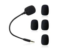 TYFGRT Microfono da 1 Pezzo E Custodia in Schiuma per Microfono da 4 Pezzi, Microfono Piccolo, Microfono di Ricambio, Microfono Portatile, Microfono con Cuffia