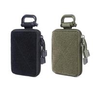 TYFGRT Mini Borsa Tattica 2 Pezzi, Piccola Borsa di Stoccaggio, Borsa di Stoccaggio Medica, Piccola Borsa per Attrezzi da Esterno, Marsupio da Uomo Appeso, Portafoglio Tattico