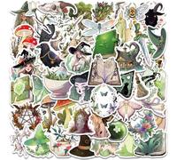 TYFGRT Set di 100 Adesivi Graffiti Strega, Adatti per Scrapbooking, Computer, Telefoni Cellulari, Skateboard