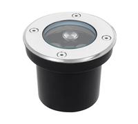 tyfuture LED Luci del Paesaggio Faretti da Giardino AC85-265V Impermeabile IP66 Esterno Faretto per Cortile Giardino Sentiero Terrazza Gradino Luce Sotterranea(White,9W-AC85-265V)