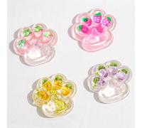 TYFYH 4 zampe di gatto Squishy, zampa Squishy, Cat Paw Squeeze Toy, giocattolo antistress, carino e morbido per alleviare l'ansia, per bambini e adulti