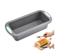 TYFYH Stampo Plumcake Silicone, Stampo Pane in Cassetta, Teglia per Toast in Silicone Fare il Pane e il Plumcake per Forno e Microonde (27,8 x 12 x 6,2 cm)