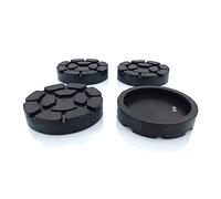 TYGERIX® 4x Tamponi a Cuffia Ponte Sollevatore a Colonne da 125 mm | Prodotto Italiano | Perfetta Aderenza | Ottimo Grip | Anti Vibrazioni | Per Ponti Sollevatori a Bracci Ravaglioli Sirio e altri