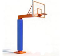 TYGIYY Imbottitura for Pali da Basket - Protezione da Tutte Le Condizioni atmosferiche for Pali da 2" a 12" - Avvolgimenti for Pali da Garage e seminterrato Che assorbono Gli Urti(Blue,30x30cm)