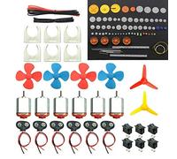 TYGIYY Kit Motore Magnetico Fai da Te 130 da 1 Pezzo - Coppia e velocità Elevate, 3 V-12 V, 25000 Giri/min, età 6+, Set Completo