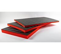TYGR Foam 1000x600x70mm rosso - Inserto in schiuma fai da te per utensili, macchina fotografica & co. | Inserzione di strumenti, inserzione di casi, inserzione di sistemi, Kaizen