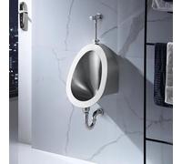 TYHAYJYK Orinatoio in Acciaio Inossidabile 304, orinatoi con sensore per Uso Domestico/Commerciale per Uomini Adulti, WC Maschile con Scarico Intelligente, per KTV, Prigione, Bar, Bagno, Ho