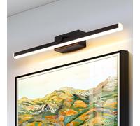 TYhogar LED Applique 50CM Moderna Luce Quadro Bagno Specchio Luce 12W Illuminazione Interna Luce Armadio Luce Pittura ad Olio Luce Trucco Luci da Parete 3000K Ruotabile 180° IP44 Impermeabile