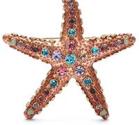 TYIM7 5.7 * .8cm Enamel Starfish Brooch Pin Sea Animal Metal Accessory .AT7