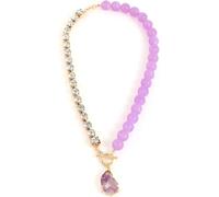 TYIM7 Bohemian Asymmetric Buckle Bead Pendant .AT7