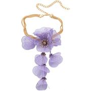 TYIM7 Bohemian Flower Long Vintage Necklace .AT7