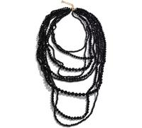 TYIM7 Green Beaded Pendant Necklaces For Women Bohemian Multi Layer Beads Necklace Party Accessories .AT7