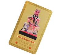 Tyinerc 2025 Tai Sui Carta Amuleto,Carta Tai Sui, Anno delle Carte Rame, Carte Di Benedizione Collezionabili Capodanno Cinese del Serpente per il successo e la prosperità