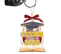 Tyinerc 2026 Graduate Christmas Ornament | Souvenir di Laurea in Acrilico 2D | Ornamento di Natale per la Laurea del liceo,per Abete, Porta, Interno uto