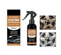Tyinerc Agente Spray per Rivestimento, Protettivo Ceramico Lucentezza Duratura, 100ml Protettivo Nano per Vernice Auto, per Furgoni Veicoli Scooter SUV Camper Moto Uso Quotidiano e Viaggi