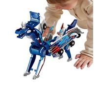 Tyinerc Auto Dinosauro A Trasformazione Con Meccanismo Di Collisione - Set di Gioco Modello Veicolo Divertente per Bambini - Automobile Dinosauro Trasformabile a Collisione,Per Bambini e Bambine 3-8