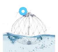 Tyinerc Cancro Trappola - Apertura automatica E Chiusura Gabbia Pesce - Attrezzature da Rete di Gamberetti Rete Per Fiume Lago Acqua Salata All'aperto