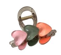 Tyinerc Fermaglio per capelli spessi, fermaglio per capelli | Artiglio a di cuore | Accessori per capelli Fermagli per capelli con fermaglio per capelli per eventi formali,