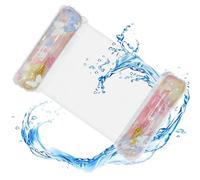 Tyinerc Galleggiante per Piscina,Amaca a Zattera con Glitter | poltrona gonfiabile da piscina | per la Spiaggia, il Lago, il Fiume, Nuoto, l'Abbronzatura, la Festa, l'Estate, Viaggio