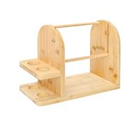 Tyinerc Gancio porta bobina filo | Strumento rotante in legno, supporto per avvolgitubo per lana, per la famiglia appassionati, principianti, adulti, donne per la casa e