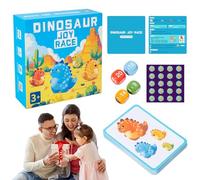 Tyinerc Giochi Di Memoria Con Carte Per Bambini - Set da Tavolo con Multicolori - Carte da Gioco dei Dinosauri | per Interazione Genitore-Figlio Bambini Ragazzi Ragazze Famiglia Figlio Figlia Casa