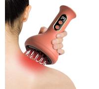 Tyinerc Massaggiatore Elettrico Anti-Cellulite,Strumento di massaggio Riscaldante Elettrico Riduttore di Grasso - Dispositivo dimagrante portatile Uso quotidiano Ufficio Viaggio,Uso a