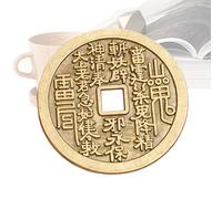 Tyinerc Moneta Cinese - Ciondolo Portafortuna,Souvenir Decorativo Da Collezione Portafortuna Per Uomo Donna