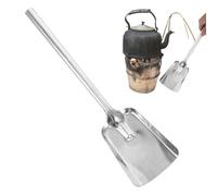 Tyinerc Paletta Per Cenere | Paletta per Stufe - Attrezzo Da Giardinaggio Robusto Con Manico Lungo Per Pulizia Cucina Esterno Interno Giardino Stufa Casa BBQ