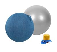 Tyinerc Pallone da esercizio | Ergonomico per il rafforzamento dei muscoli del tronco - Pallone da esercizio per allenamento fisico - per fitness senior allenamento atletico riscaldamento camera e