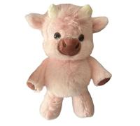 Tyinerc Peluche di mucca, simpatici personaggi di giocattoli e oggetti da collezione, giocattoli di mucca di peluche - per bambini e ragazze, per il sostegno del conforto, per cameretta dei bambini