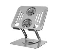 Tyinerc Supporto Portatile per Laptop | Base Elevazione Regolabile per Computer Laptop - Alza Notebook Pieghevole per Trasporto Studio Ufficio - Scrivania Dormitorio Desktop Viaggio