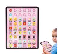 Tyinerc Tablet per bambini di apprendimento, lavagna per bambini per l'apprendimento, Early Development Tablet Toy, sistemi di apprendimento elettronico per bambini dai 2 ai 5 anni, giocattolo