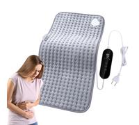 Tyinerc Termoforo Per La Schiena | Termoforo Elettrico 30x60 Cm Con 9 Temperature,Cuscinetto Seduta Riscaldante Invernale - Per Piede Collo Spalla Schiena Ginocchio Anca Ufficio Scrivania Interno