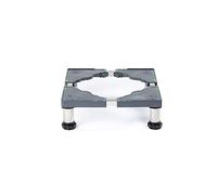 TYJZKJWQ Base per lavatrice con 4 piedini stabili, altezza 10 cm, base per lavatrice 45-70 cm, regolabile per asciugatrice in acciaio inox