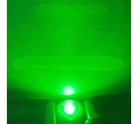 TYKGSQIP Diodi LED ad alta potenza 1W 3W 5W con base dissipatore-Kit modulo a stella da 20mm per sostituzione della torcia frontale con faro (pacchetto da 10)(5W/Verde)