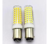 TYKGSQIP Lampada a mais dimmerabile AC110V G4 G8 G9 E11 E12 E14 E17 BA15D GY6.35 10w 2835 SMD con 102 LED sulla base BA15D 10W 110V Bianco caldo