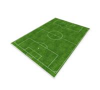 TYKTZXY Tappeto da campo da calcio, Funs Home Decor Tappetino da gioco per ragazzi Ragazze Sport Theme Room Green 120×180cm