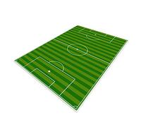 TYKTZXY Tappeto da campo da calcio, Funs Home Decor Tappetino da gioco per ragazzi Ragazze Sport Theme Room Green 100×150cm