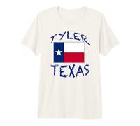 Tyler Bandiera del Texas USA Souvenir Maglietta Premium
