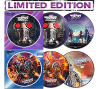 Tyler Bates - Guardians Of The Galaxy: Awesome Mix Vol. 1 / Vol. 2 Collection (Colored Picture LP LР Vinyl, Limited Deluxe Edition) [2 LP]
