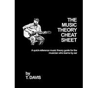 Tyler Davis The Music Theory Cheat Sheet (Tascabile)