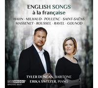 Tyler Duncan Tyler Duncan/Erika Switzer: English Songs À La Française (CD) Album