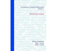 Tyler Jarvis Emily J. Evans Je Foundations of Applied Mathem (Copertina rigida)