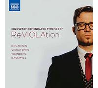 Audio Cd Krzysztof Komendarek-Tymendorf: Music For Viola Solo
