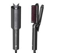 TYMO CURLPRO Arricciacapelli Automatico per Grandi Ricci + TYMO Piastra per Capelli e Spazzola Lisciante 2 in 1