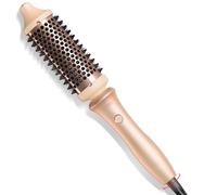 TYMO STYLUX Thermal Brush, Spazzola Termica da 43mm per Creare Ricci Naturali per Capelli, Spazzola Arricciante in Ceramica in Unica per Capelli Voluminosi, Rotonda Elettrica Riscaldata, Rosa